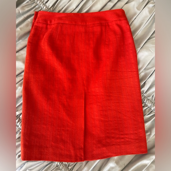 Parameter red pencil skirt size 0 - Picture 2 of 9